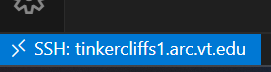 Remote host connection successful